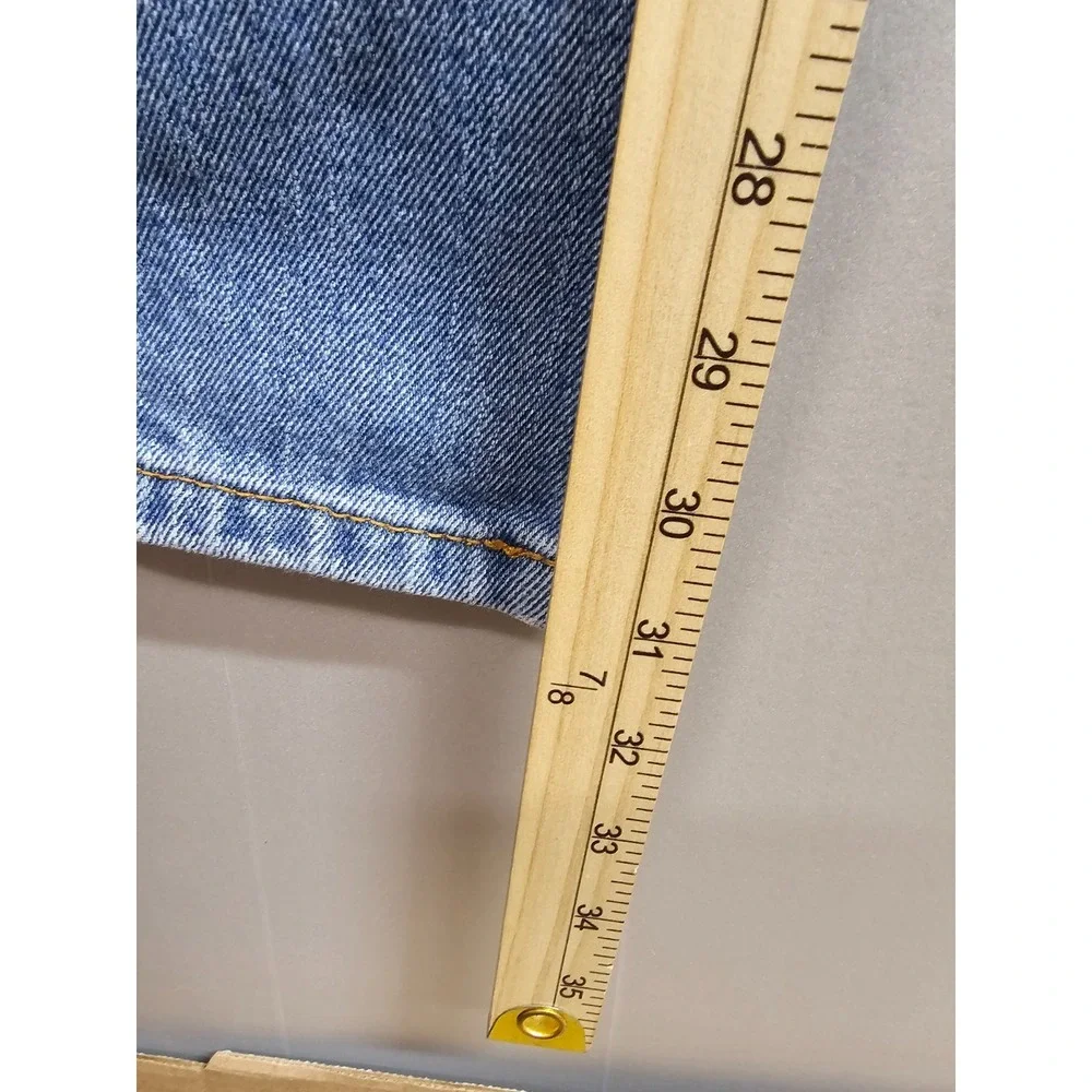 Levi's 560 Comfort Fit Jeans Men 36x34 Blue Denim Cotton Medium Wash Tapered Leg